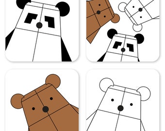 Bear Mindful Postcard Set