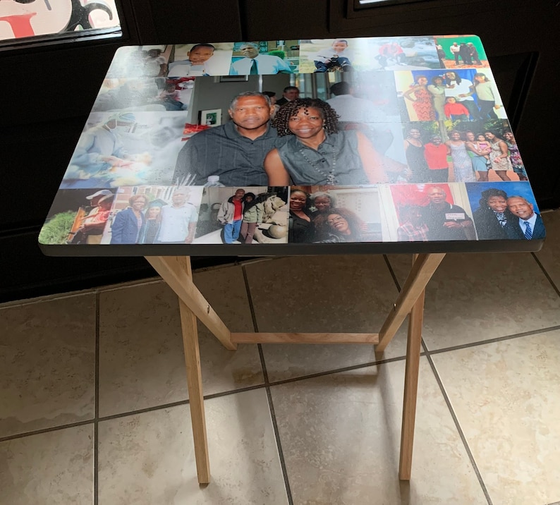 Customized TV Tray Personalized TV Tray Table Family Name Etsy