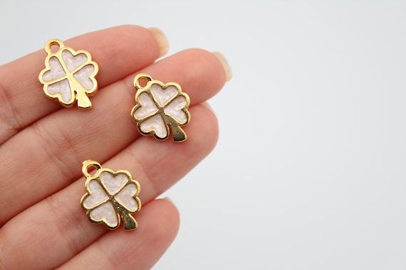 Collana Con Ciondolo Trifoglio Rotante In Acciaio Inossidabile - Foto 9