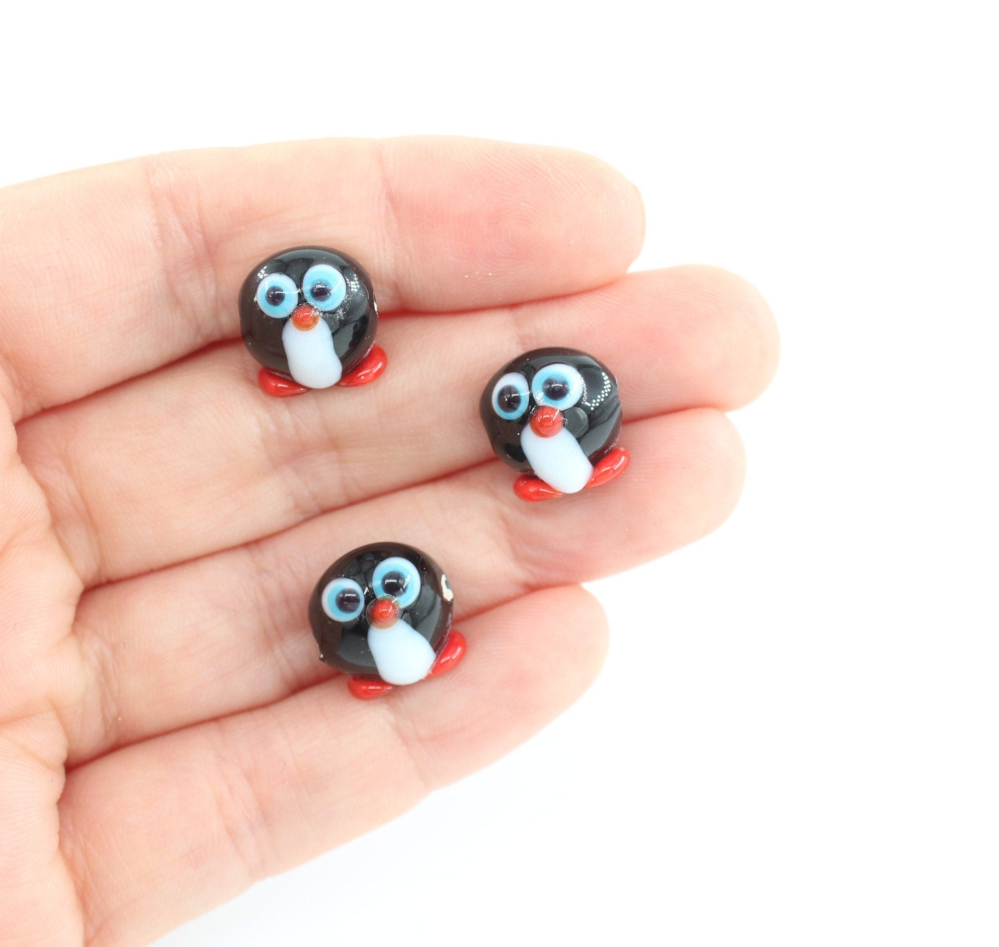 Murano glass penguin - Etsy 日本