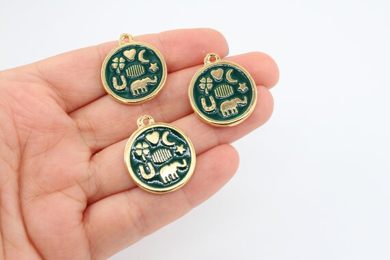 Collana Con Ciondolo Trifoglio Rotante In Acciaio Inossidabile - Foto 8