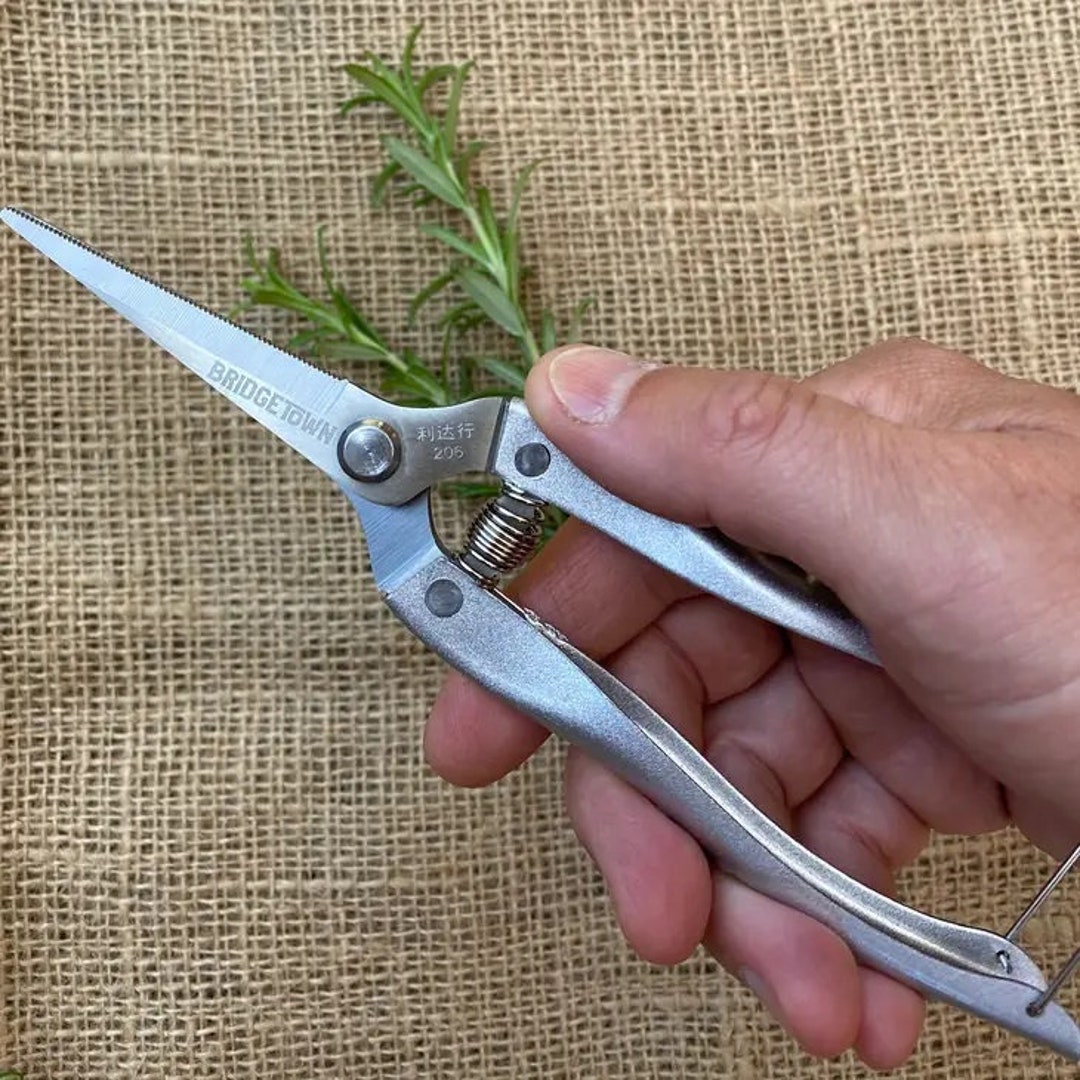 Gardening Plant Snips Stainless Steel Etsy