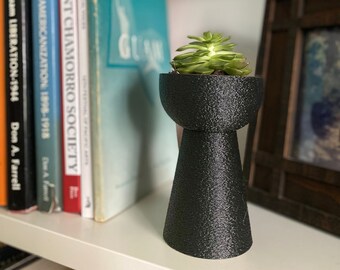 Latte Stone Plant Pot