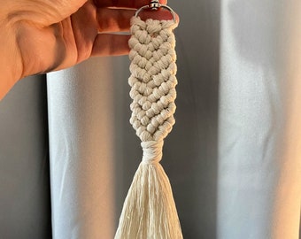 Macrame sleutelhangers