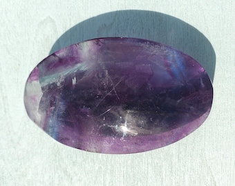 Fluorite Palm Stone Purple Magick (F302)