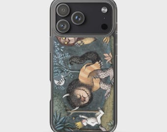 Where the Wild Things Are, Max with Wolves, Wild Creatures, Wild Rumpus, Clear Case for iPhone®