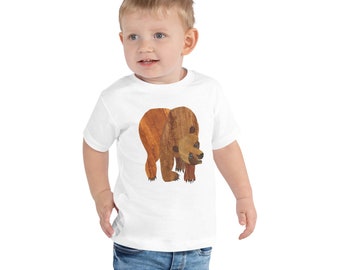 Brown Bear, Toddler Short Sleeve Tee, for kids