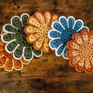 Fall Sunflower Hot Pads Collection