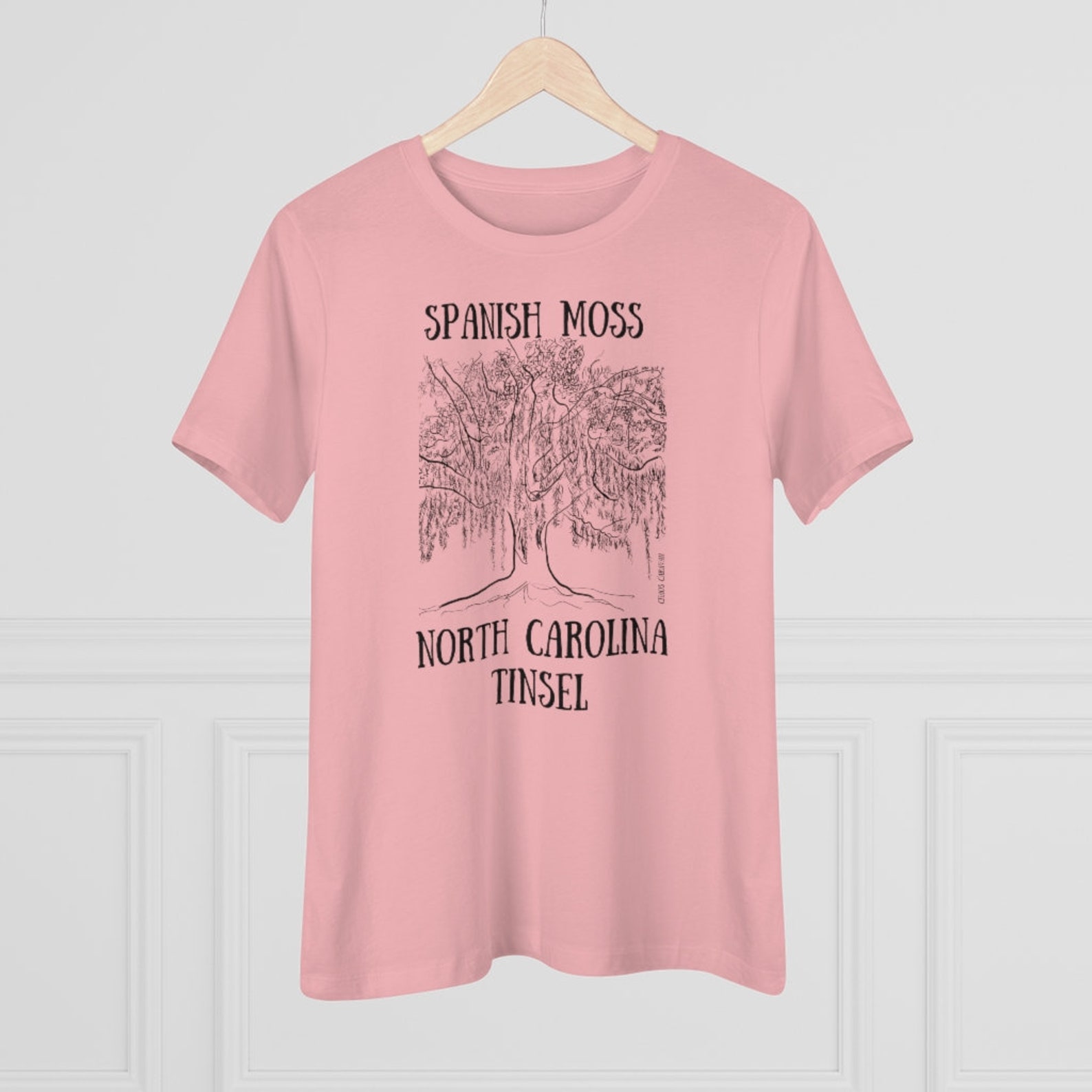 Spanish Moss North Carolina Tinsel North Carolina Shirt Etsy