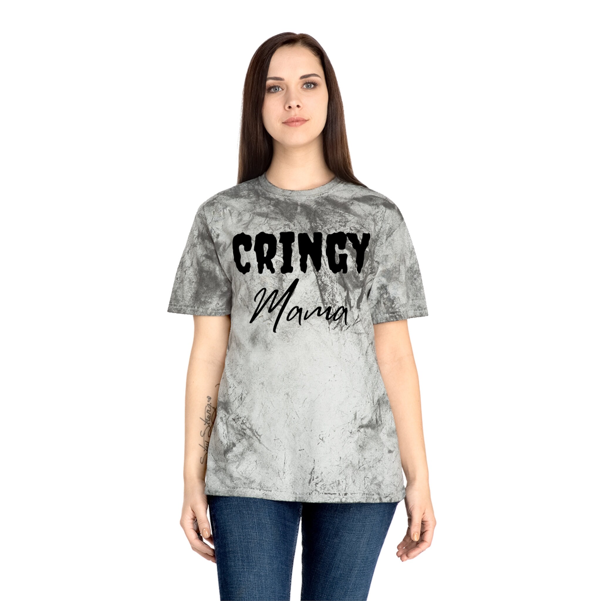 Cringy Mama Tee | Cringy Mama Color Blast T-shirt - Etsy