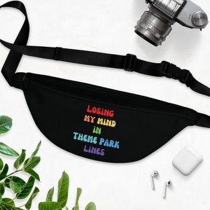 Themenpark Fanny Pack | Themenpark-Tasche | Lustige Themenpark-Gürteltasche | Was man in Themenparks anziehen sollte