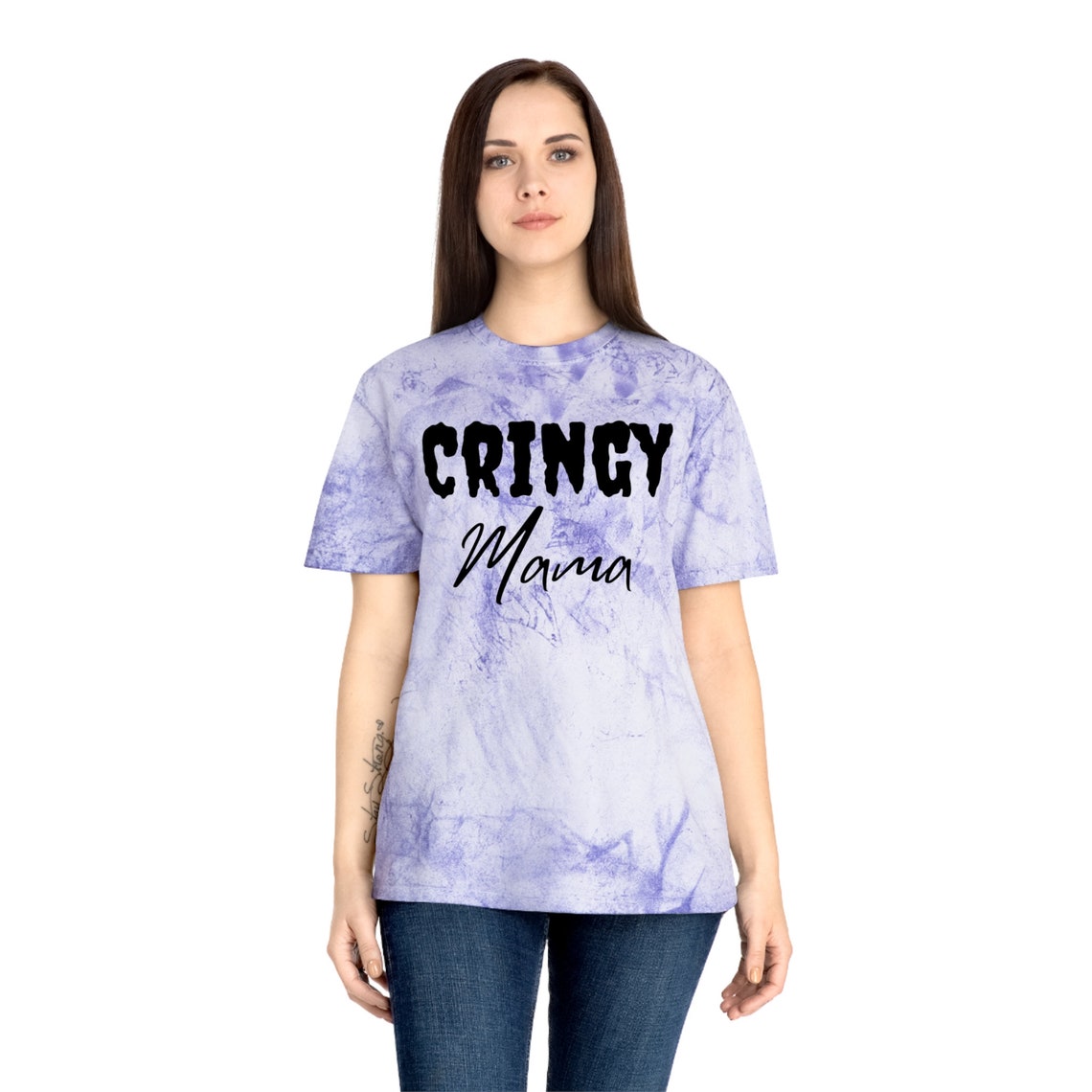 Cringy Mama Tee | Cringy Mama Color Blast T-shirt - Etsy