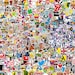 10-600pcs Random Sticker Pack Stickers Decals Vinyl for Laptop Kids Teens Bicycle,Skateboard Luggage,Bumper Stickers Hippie Decals Bomb 