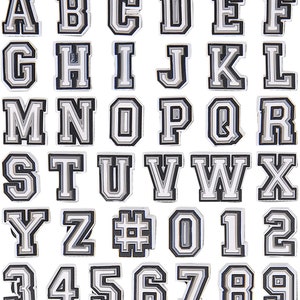 alphabet & number charms for shoes, and themed packs of charms for croxx shoes