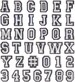 alphabet & number charms for shoes, and themed packs of charms for croxx shoes 