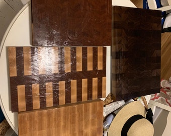 End Grain Cutting Boards - Etsy