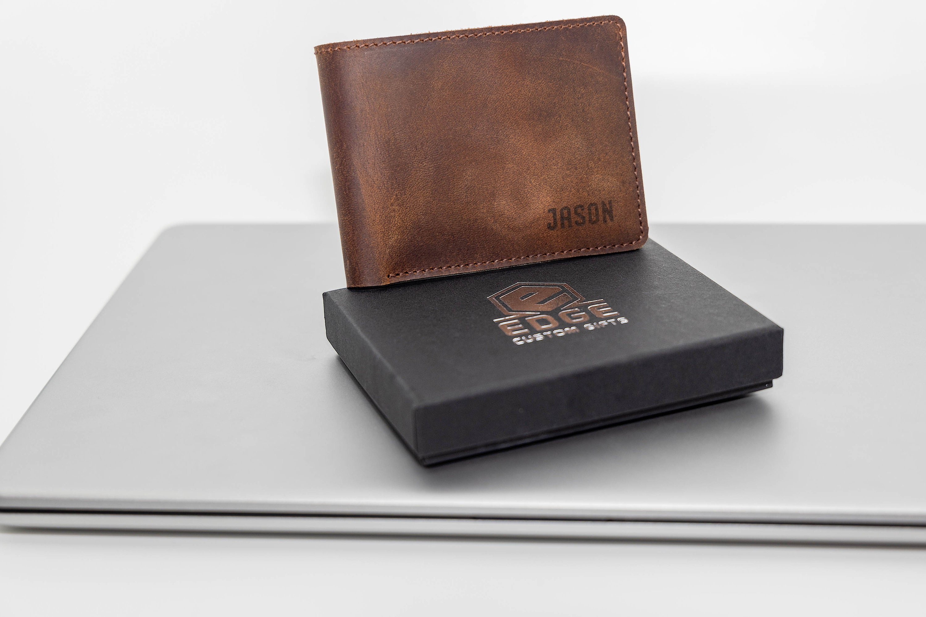 Personalized Leather Wallet for Him Engraved Wallet Etsy UK