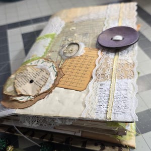 Vintage handmade journal