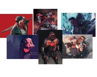Red Hood/Jason Todd Prints