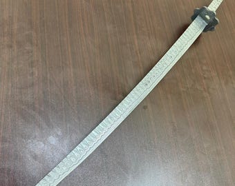 Hand Forged Damascus Steel Viking Sword Full Tang 32 Inch Blade for Sword Making