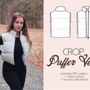 Ladies Crop Tank Top Sewing Pattern XS-5XL – GigiPatterns