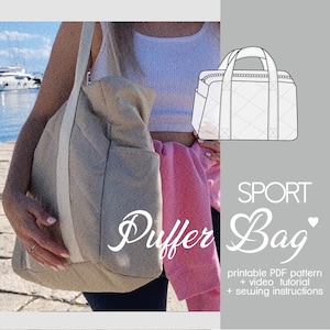 MUSTER Sport Kugeltasche | Handtasche | Laptoptasche | Urlaubstasche | Schnittmuster | Reisetasche | Einkaufstasche | Geburtstagsgeschenk |