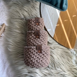 Nesting Baskets | Crochet Baskets | Storage Baskets | Ready to Ship