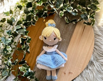 Princess Doll | Handmade Crochet Doll | Ready to Ship