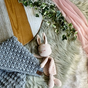 Bunny Lovey | Security Blanket | Ready to Ship