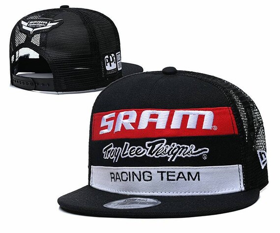 New SRAM Racing Adjustable Snapback Cap 