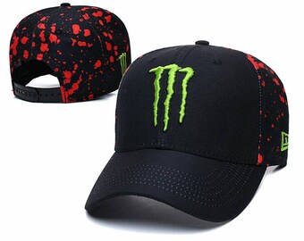 black monster energy hat 