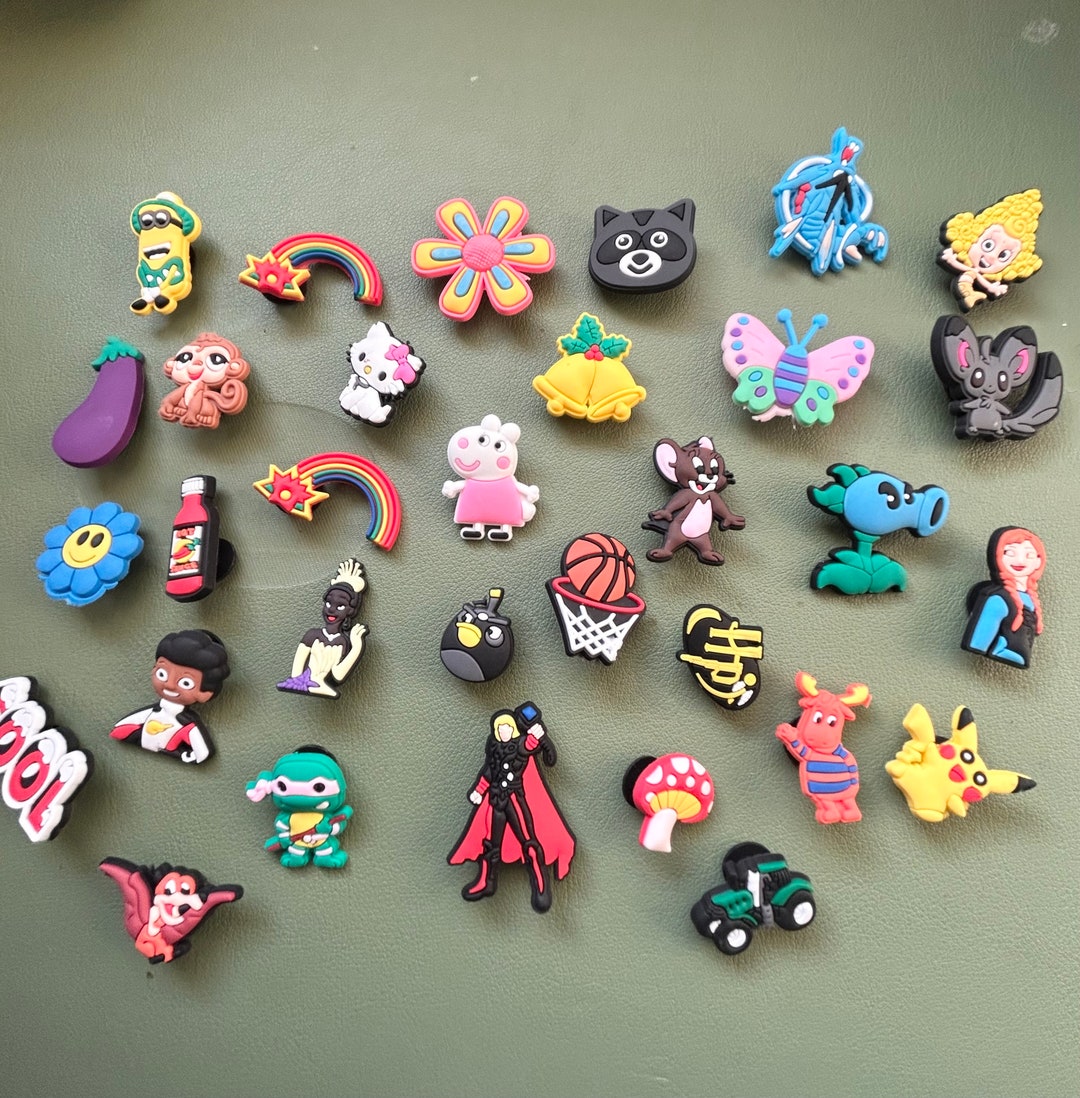 Crocs Charms Mystery Box 12 Jibbitz Etsy