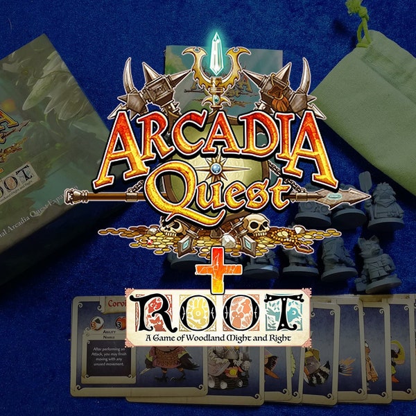 Arcadia Quest + Root (Custom Heroes) Inoffizielle Erweiterungspackung