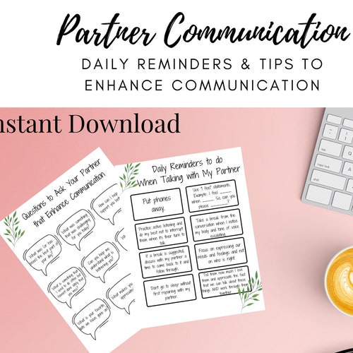 weekly marriage meeting relationship worksheet printable etsy new zealand