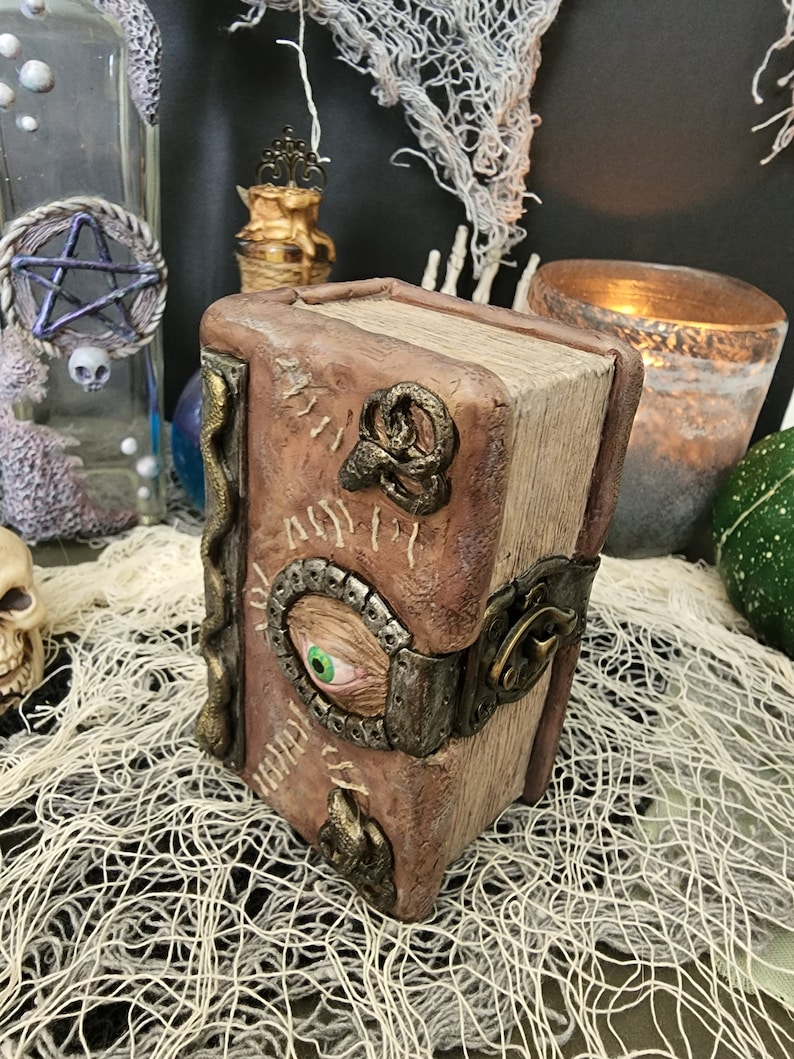 Hocus Pocus Spell Book Keepsake Box Witch Potion Chest Etsy