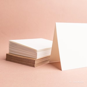 Blank A2 Watercolor greeting note card set of 20 + optional thick kraft envelopes  | Canson XL Watercolor 300gsm 140lb | Craft & Cardmaking