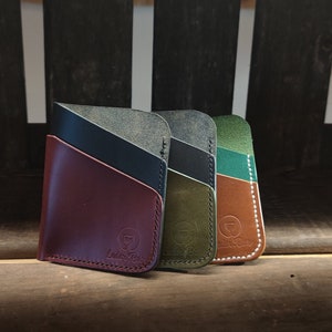 Portemonnaie Fold - Cardwallet aus Leder