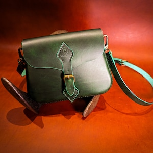 Handtasche Buggy - Echtleder - Damentasche - Umhängetasche