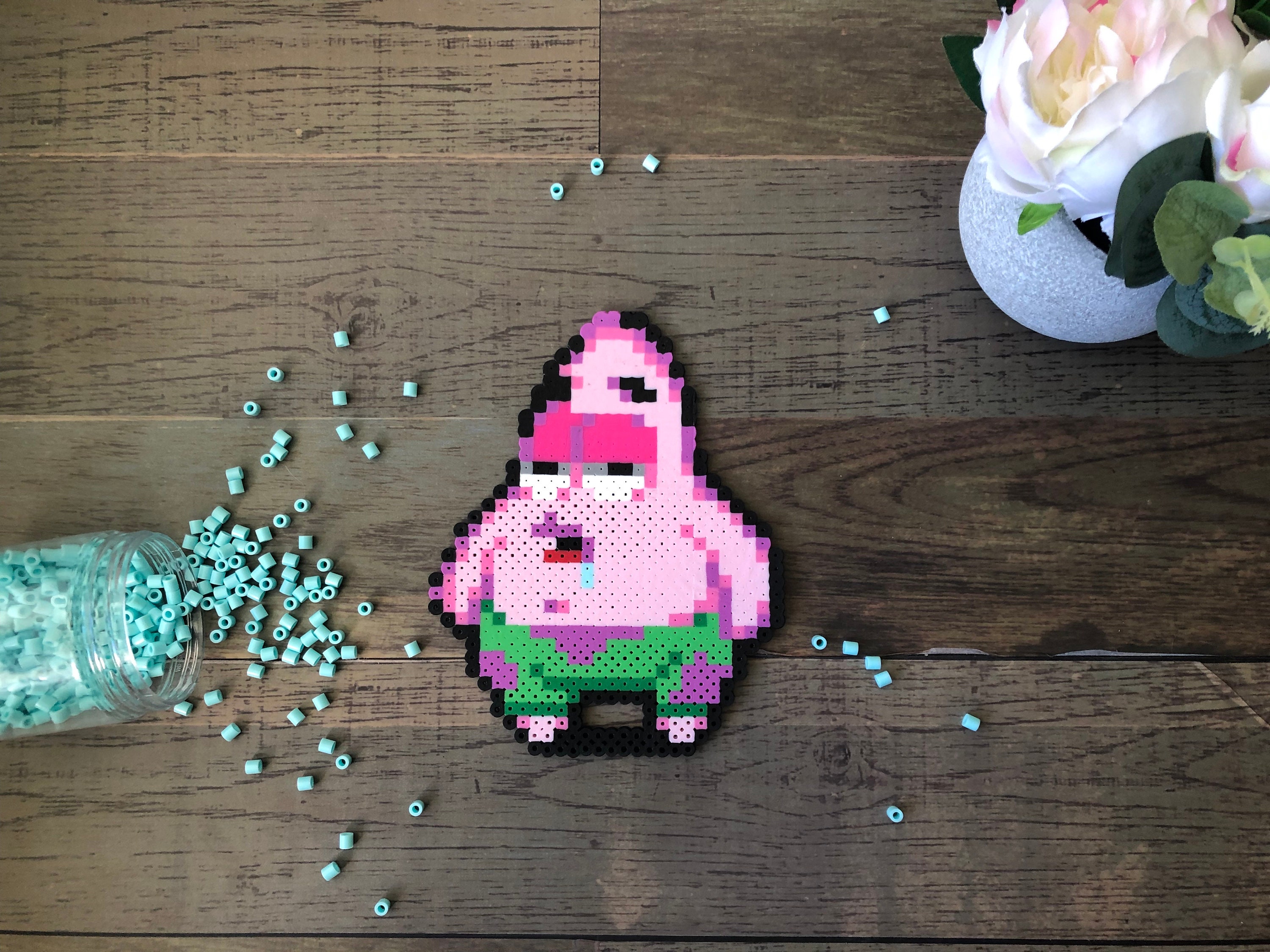Patrick Star Perler Perler Bead Pattern Bead Sprite Star Wars Hama Bead