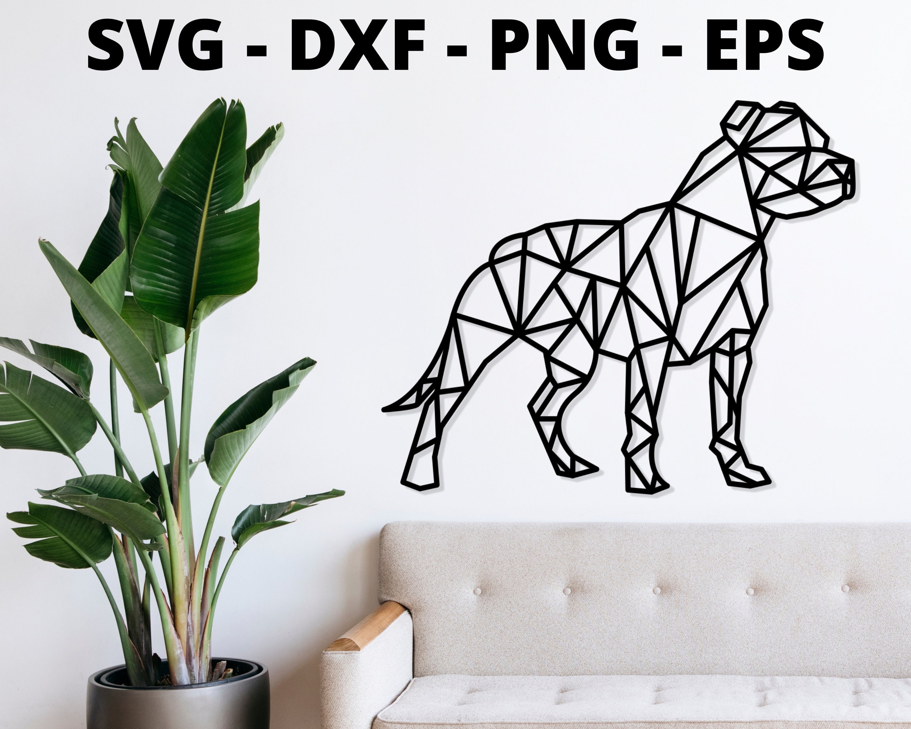 Buy Dog SVG DXF PNG Eps Staffordshire Bull Terrier Breed Online in