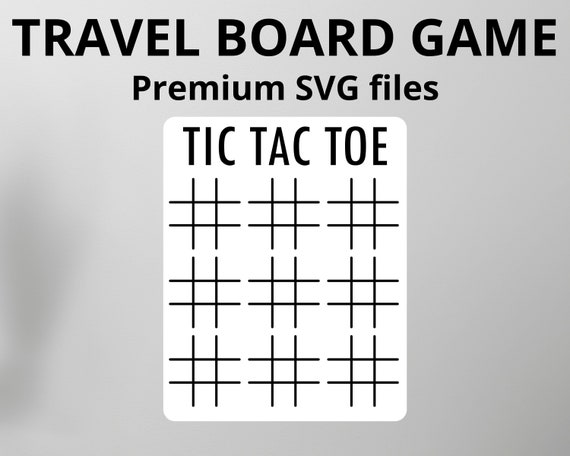 Ultimate Tic-Tac-Toe, Board Game