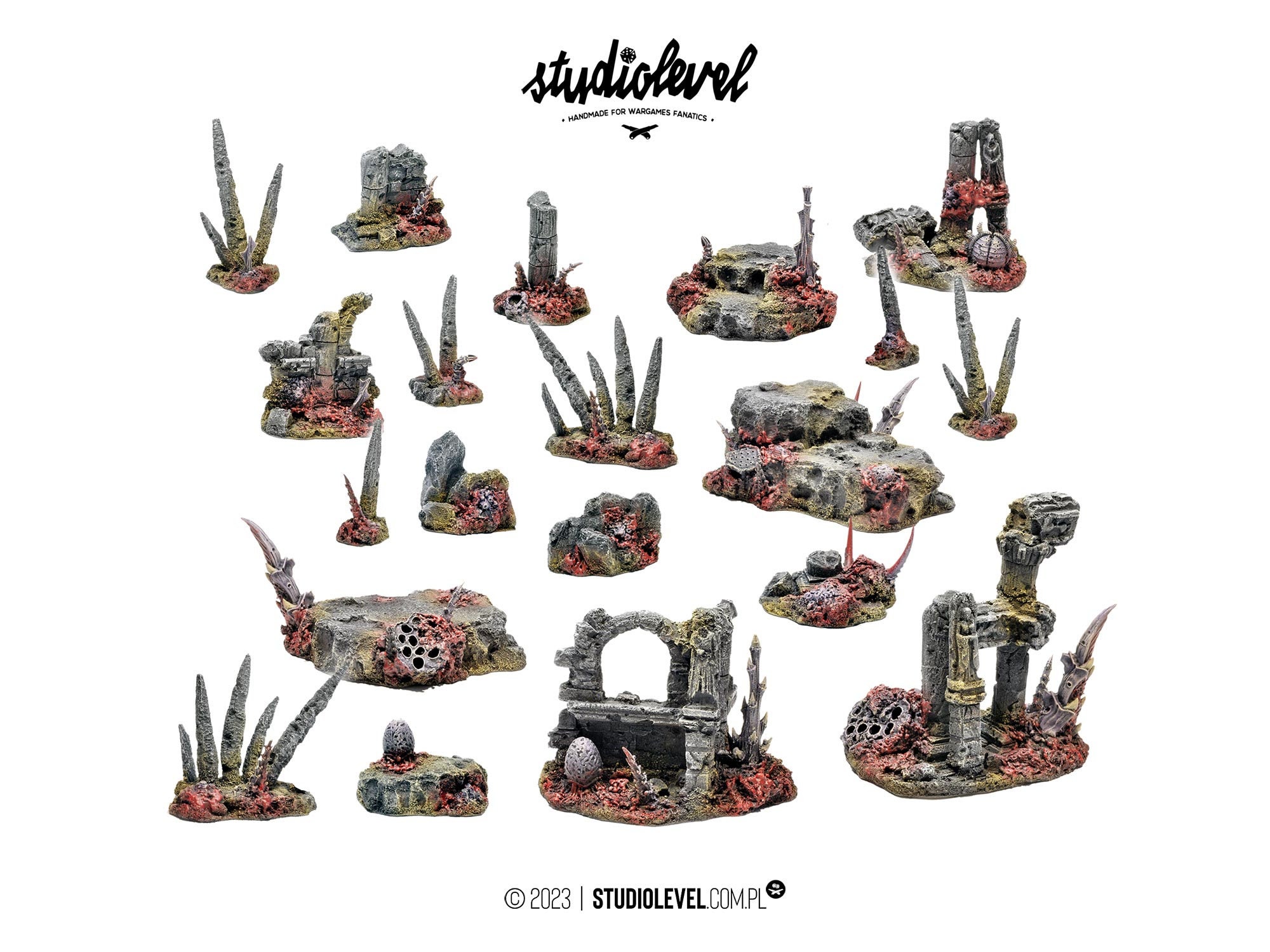 Warhammer 40k Tyranids ミニチュアセット TYRANIDS TOURNAMENT SET | 40K Swarm Terrain, Alien Tabletop