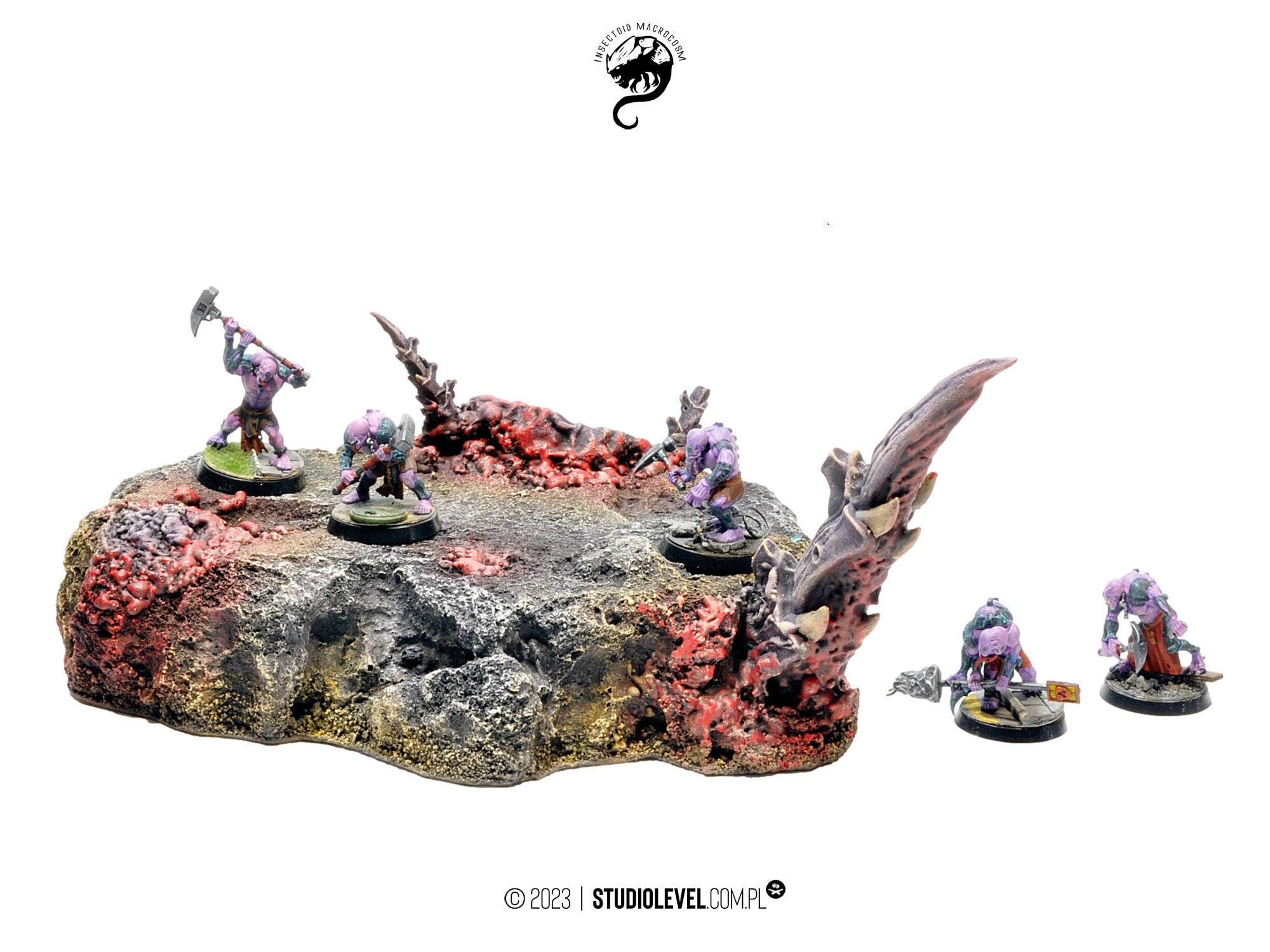 Terrain 2D Accidenté En Néoprène – 3 Pièces, 2 Mm, Pour Warhammer, AoS, Star Wars Legion Et Plus