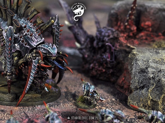 3x スウォーム ヒルズ ボックス | Warhammer40K ティラニッド テレイン