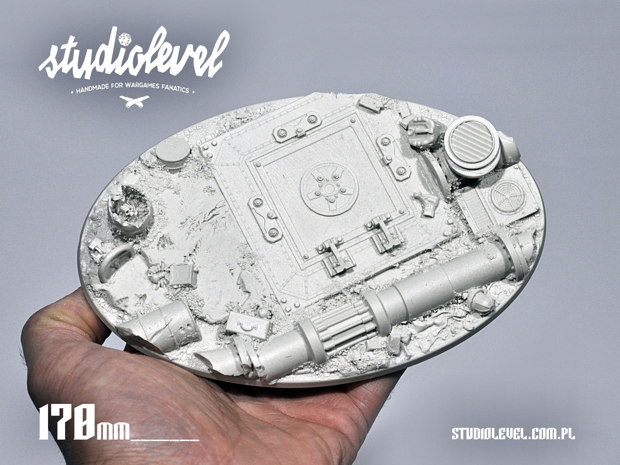 Télécharger Fichier STL LegendGames Base De Crâne Ovale 52mm X 90mm For Warhammer And Age Of Sigmar - Foto 9