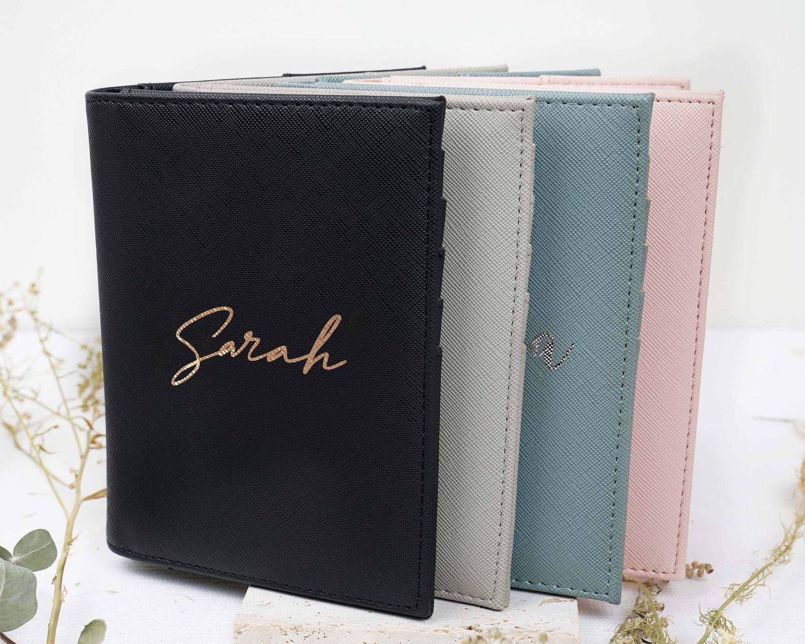 Personalized Bridesmaid Gifts Passport Cover Luggage Tag Etsy