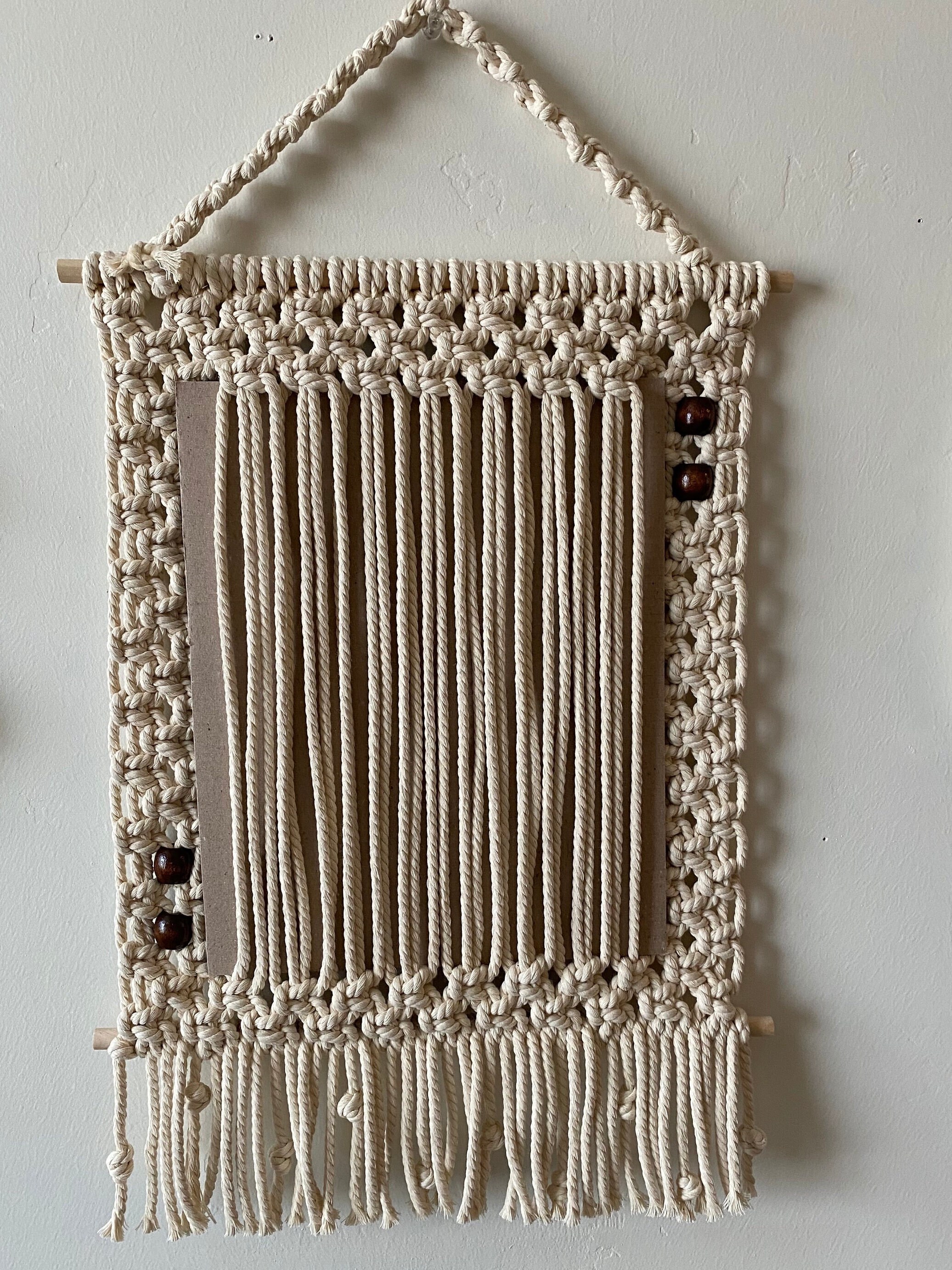 Macrame Picture Frame 8 X 10 In - Etsy