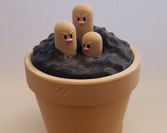 Dugtrio Meme 3D Print