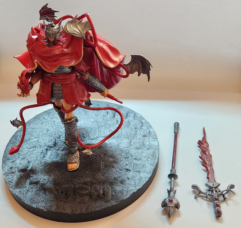 3D Printed Messmer the Impaler Figure handpainted Etsy