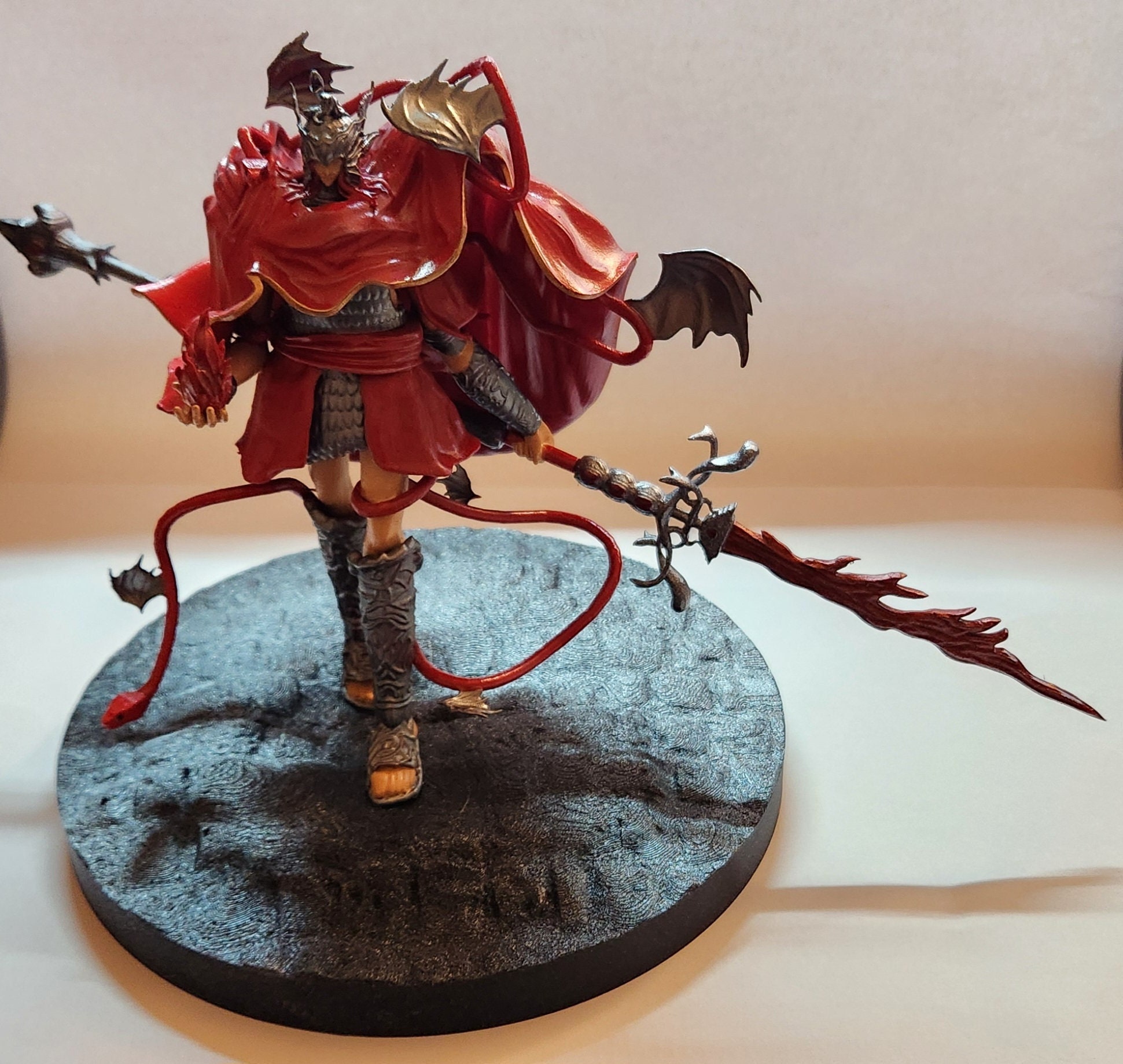 3D Printed Messmer the Impaler Figure handpainted Etsy